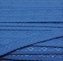 Elastisches Schrägband JACQUARD 12mm blau